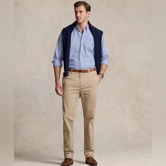Polo Ralph Lauren Other - Polo Ralph Lauren Men Bedford Chino Classic Fit Pants flat khaki 40/30 40 waist
